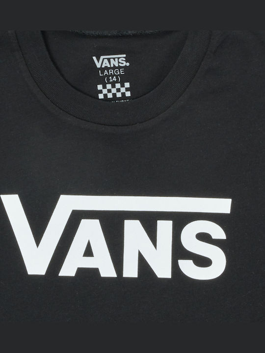Kids' T-shirt Black Flying V Crew