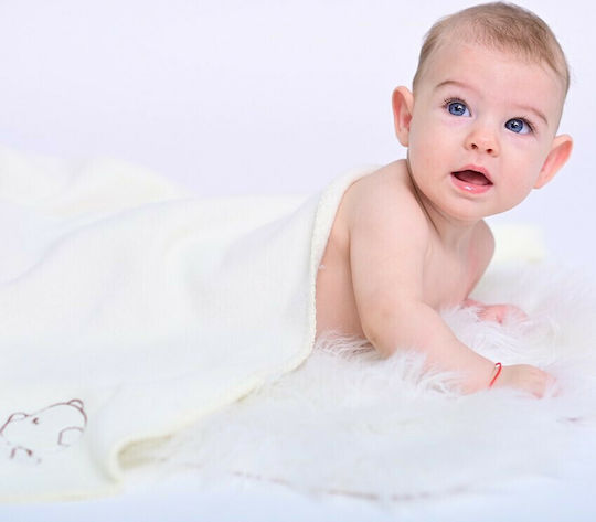 Lorelli Baby Blanket Nursery Swaddling Blanket Polar Bear 75x100cm Lorelli Baby Blanket Nursery Swaddling Blanket Polar Bear 75x100cm