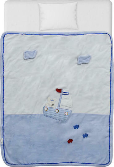 Bebe Stars Pătură Pepinieră Swaddling Fisherman 90x110 cm