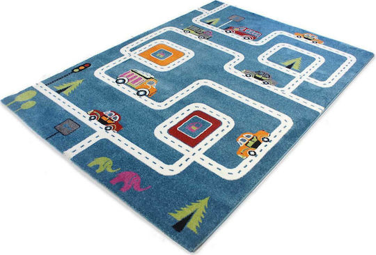 Tzikas Carpets Kids Synthetic Activity Mat 11556-030 Road 200x290cm 13mm