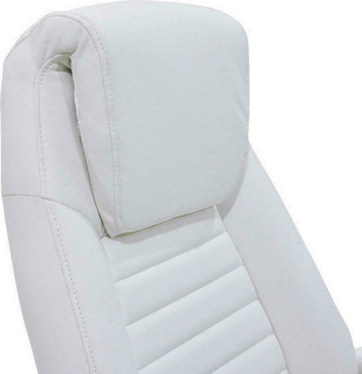 Pakketo Sonar Executive Chair with Recline White