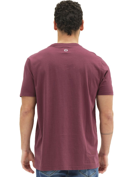 Emerson T-shirt Μπορντό
