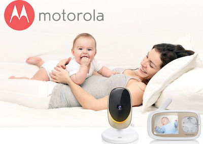 Motorola Comfort 40 Drahtlose Babyüberwachung mit Kamera & Bildschirm 2.8" , Zwei-Wege-Kommunikation & Schlaflieder