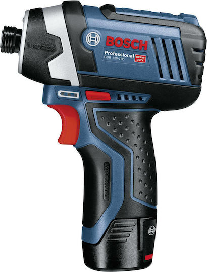 Bosch GDR 12V-105 Impact Screwdriver Battery 12V 2x2Ah