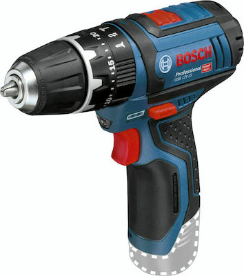 Bosch GSB 12V-15 Șurubelniță cu percuție Mașină de găurit Baterie 12V 2x2Ah