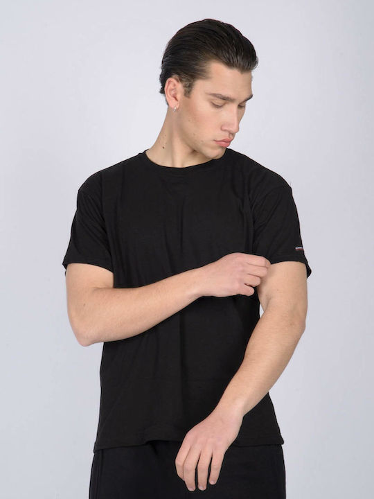 T-shirt Μαύρο