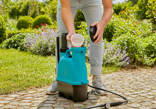 Gardena Comfort Backpack Sprayer with Capacity 12lt 3bar in Light Blue color