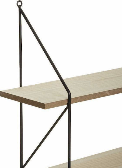 Wall Shelf Iris Beige 60x16.8x80cm