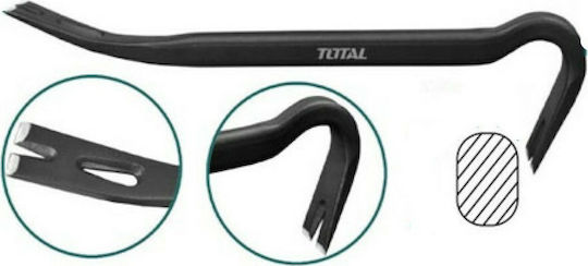 Total Nail puller - Crowbar Steel 610mm THT431242 Crowbar / Nail Puller
