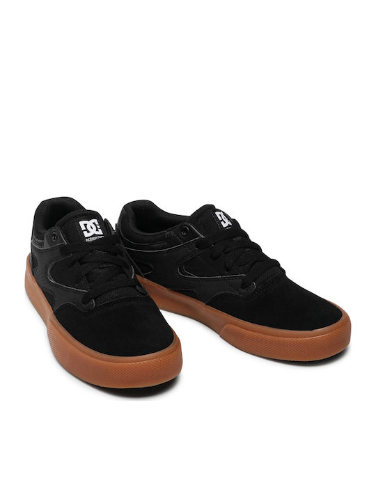 Kalis Vulc Παιδικά Sneakers Μαύρα
