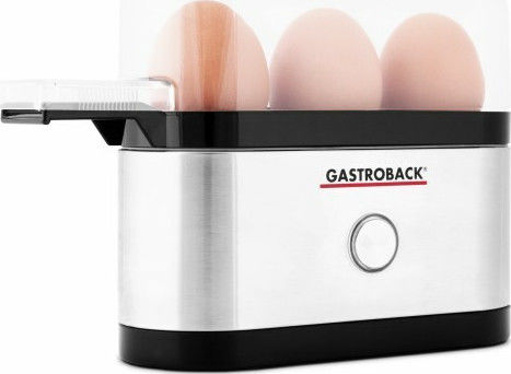 Gastroback Design Βραστήρας Αυγών 3 Θέσεων 350W Μαύρος