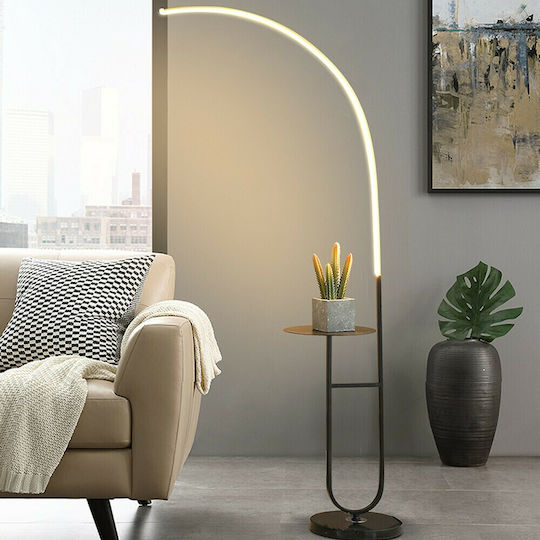 Atman LED Лампа за под В165см. Черен Atman LED Лампа за под В165см. Черен