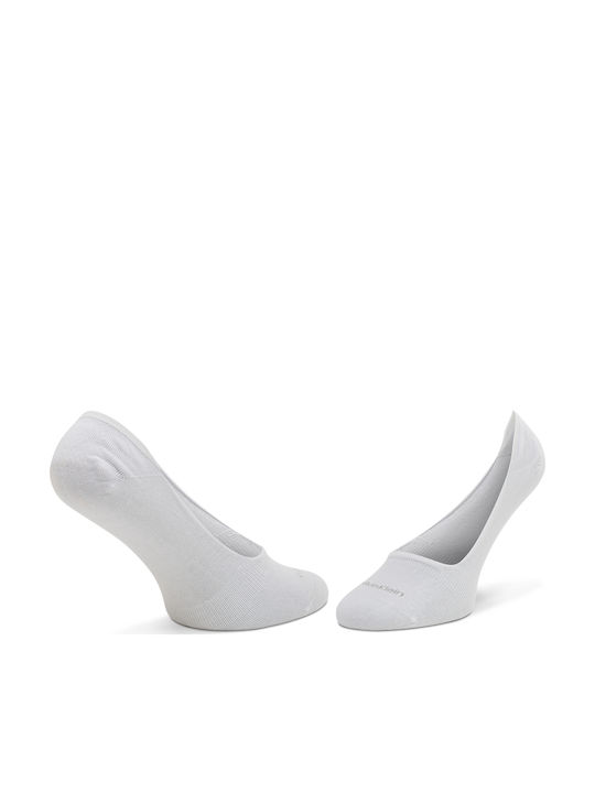 Calvin Klein Ανδρικές Κάλτσες Λευκές 2Pack Calvin Klein Ανδρικές Κάλτσες Λευκές 2Pack