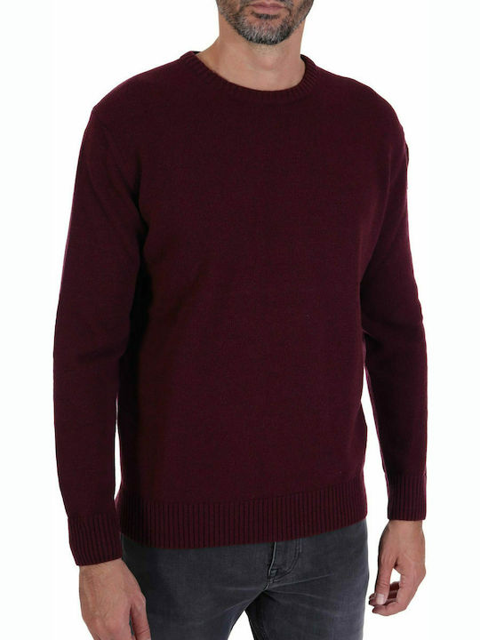 PAUL&SHARK ROUNDNECK KNIT IN BURGUNDY