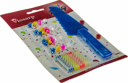 Viosarp Birthday Candles Regular Multicolour 24 Pieces VC1930