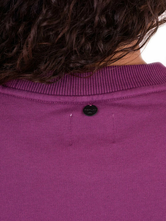 Μακρύ Γυναικείο Φούτερ Merlot Red