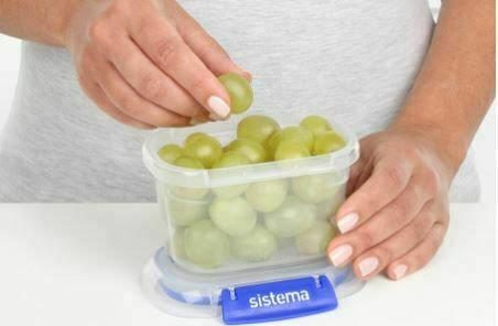 Sistema Klip It Plus Μπλε 400ml Sistema Klip It Plus Μπλε 400ml