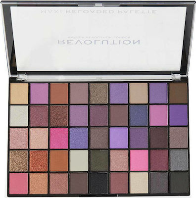 Revolution Beauty Maxi Reloaded Eye Shadow Palette in Solid Form Baby Grand 60.8gr