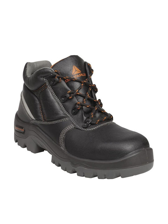 Delta Plus Phoenix Waterproof Boots Safety Black S3 with Certification SRC