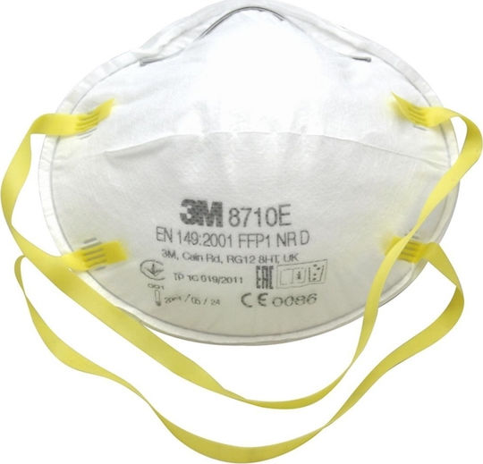 3M Mask Half Face with FFP1 Protection Filter 8710E