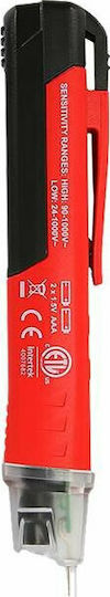 Uni-T Voltage Tester UT12D-EU AC with Measurement Range 24 - 1000V with Buzzer