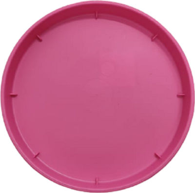 Viomes Linea 890 Round Plate Pot Rose 15x15cm