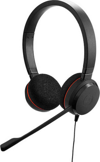 Jabra Evolve 20SE MS Stereo On Ear Multimedia Headphone with Microphone USB-A