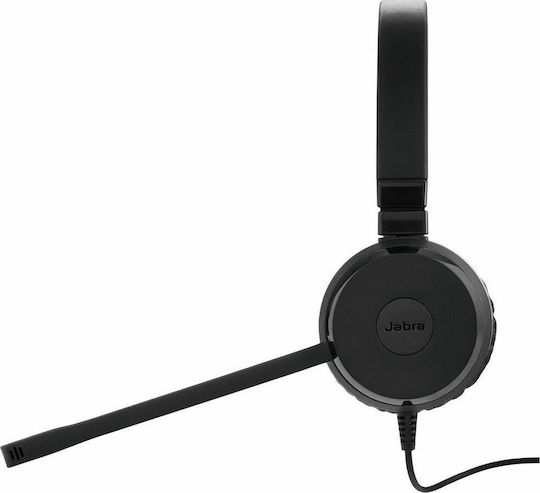 Jabra Evolve 20SE MS Stereo On Ear Multimedia Headphone with Microphone USB-A