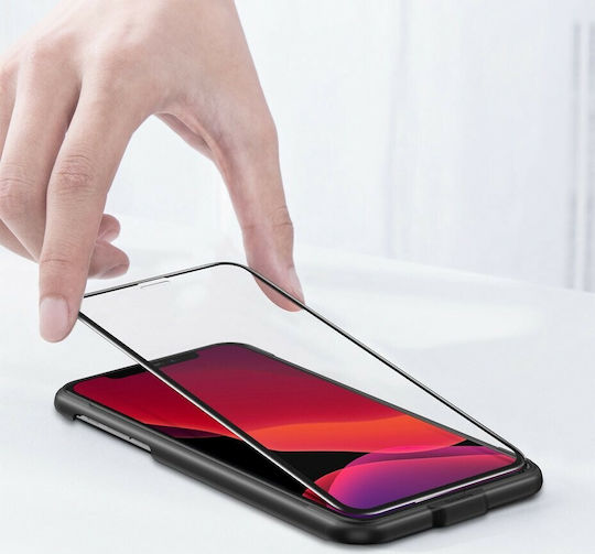 Baseus Vollflächig gehärtetes Glas 2Stück (iPhone 11 Pro Max)