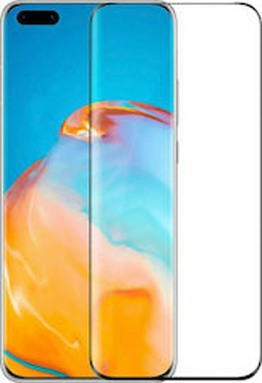 Full Face Tempered Glass Black (Huawei P40 Pro)