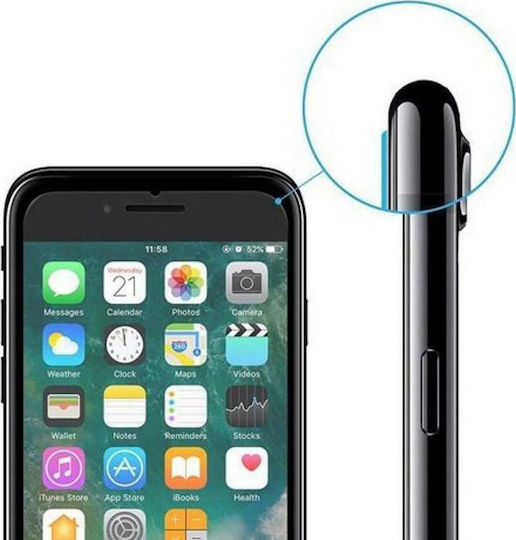 Vollflächig gehärtetes Glas (Realme 7i)