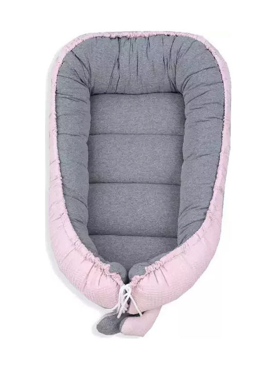 Tuttolina Baby Nest Pillow Waffle Pink