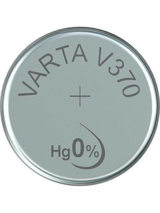 Varta V370 Μπαταρία Silver Oxide Ρολογιών SR69 1.55V 1τμχ
