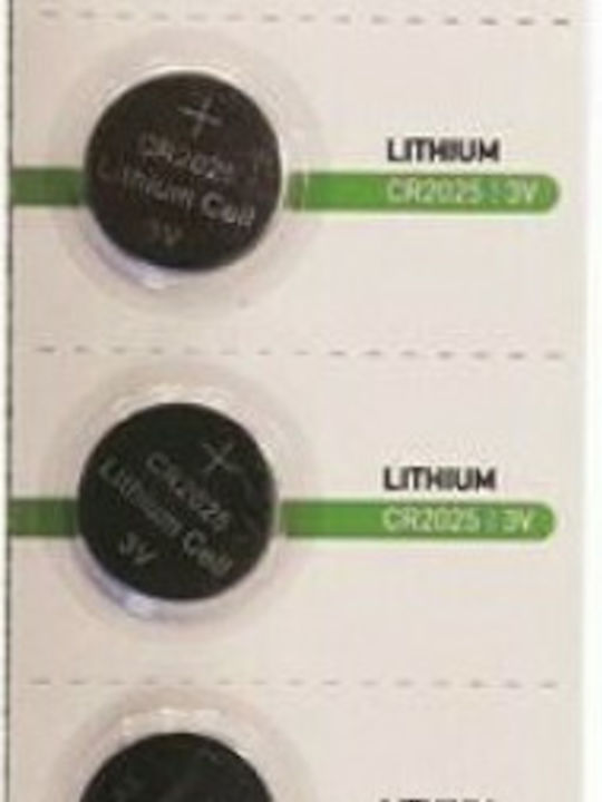 Eurolamp Lithium Watch Battery CR2025 3V 1pcs