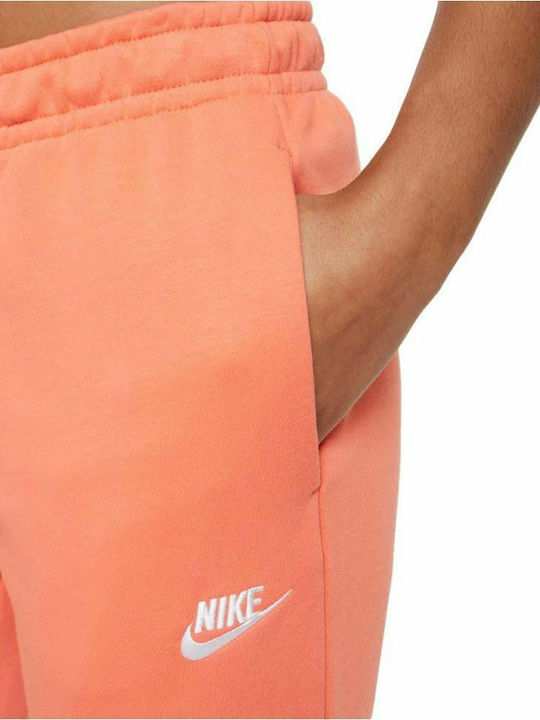 Sweatpants Jogger Fleece Orange