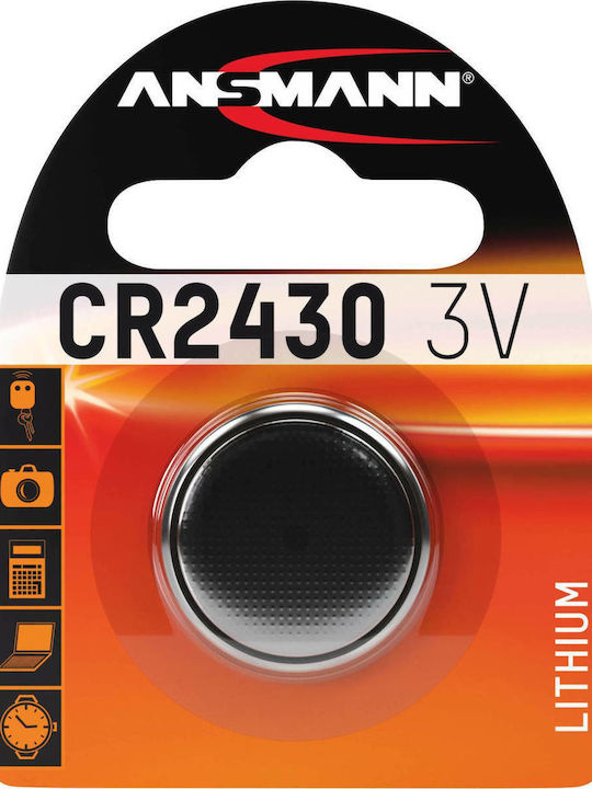Ansmann Batterie Lithium für Uhren CR2430 3V 1Stück