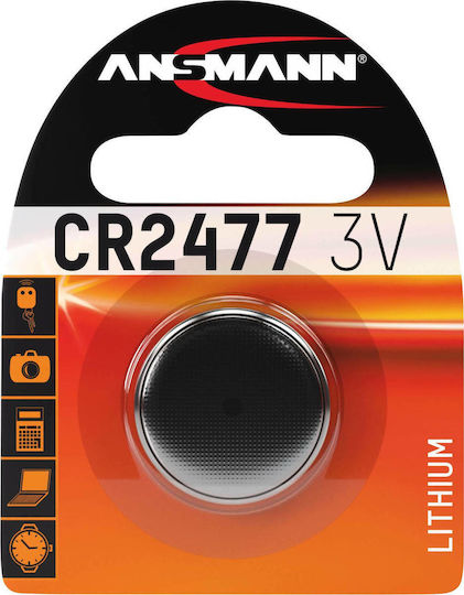 Ansmann Batterie Lithium für Uhren CR2477 3V 1Stück