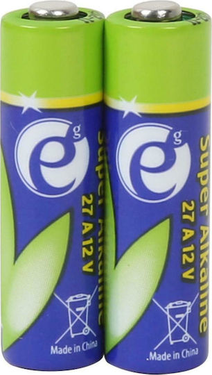 Energenie Super Алкални Батерии A27 1.5V 2бр EG-BA-27A-01