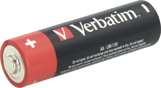 Verbatim 8 Pack Alkaline Batteries AA 1.5V