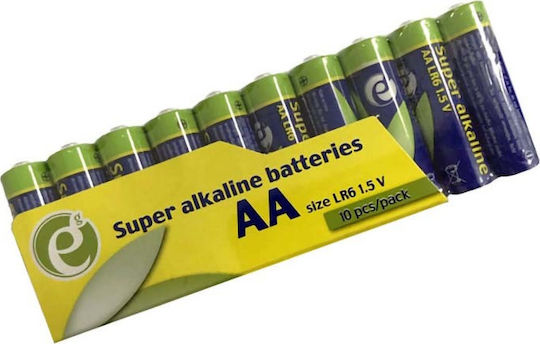 Energenie Super Alkaline Batterien AA 1.5V 10Stück
