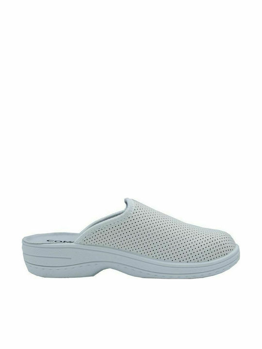 Comfy Anatomic CO514 Femei Anatomici Sabot Albe