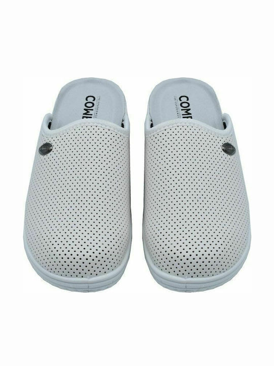 Comfy Anatomic CO514 Femei Anatomici Sabot Albe