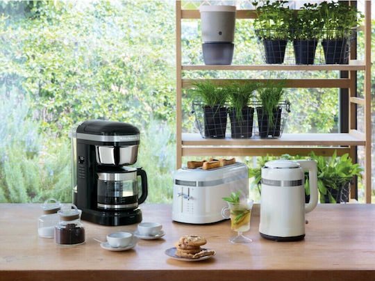 Kitchenaid Προγραμματιζόμενη Καφετιέρα Φίλτρου 1100W Onyx Black