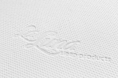 La Luna Single Waterproof Quilted Mattress Cover Fitted Onda White 100x200+25cm