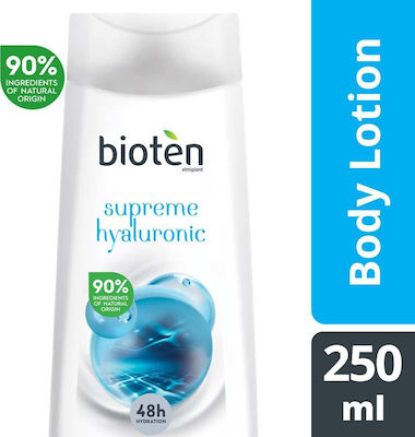 Bioten Supreme Hyaluronic Hidratantă Loțiune pentru Corp cu Acidul hialuronic pentru Piele Uscată 250ml