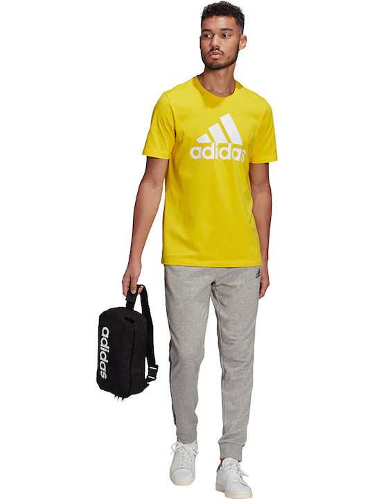 Essentials 3 Stripes Pantaloni de trening cu Elastic Gri