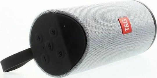 T&G TG-113 Ηχείο Bluetooth 10W με Ραδιόφωνο και Διάρκεια Μπαταρίας έως 3 ώρες Γκρι