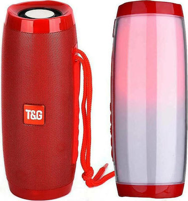 T&G Bluetooth Speaker 10W with Battery Life up to 3 hours Red