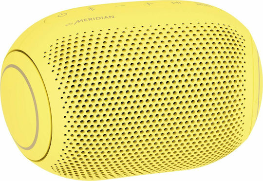 LG XBOOM Go PL2 Bluetooth Speaker 5W with Battery Life up to 10 hours Sour Lemon