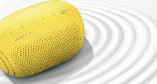 LG XBOOM Go PL2 Bluetooth Speaker 5W with Battery Life up to 10 hours Sour Lemon
